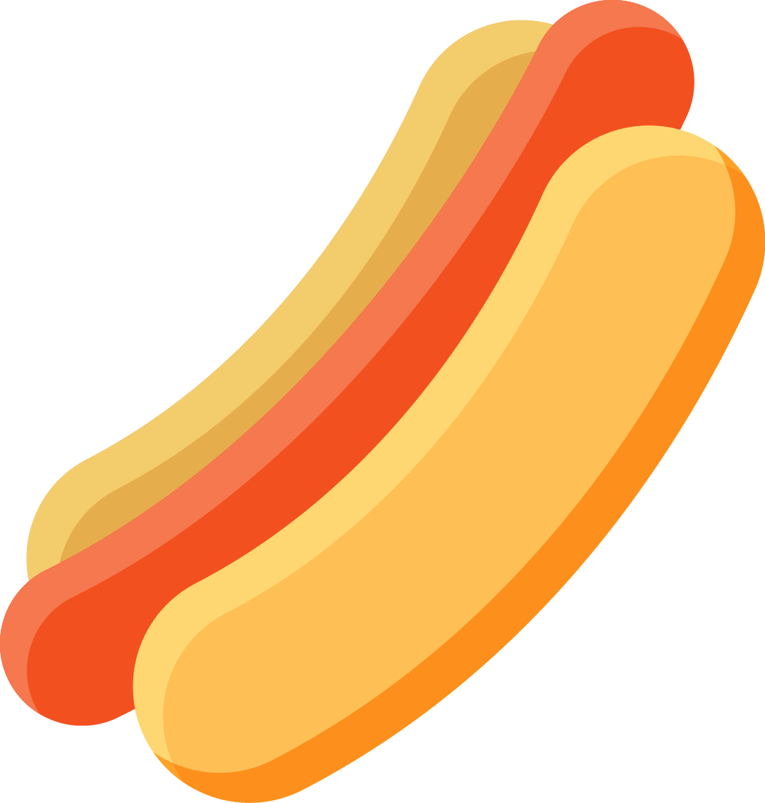 Hot Dog Sausage - Bockwurst (1085x1140), Png Download