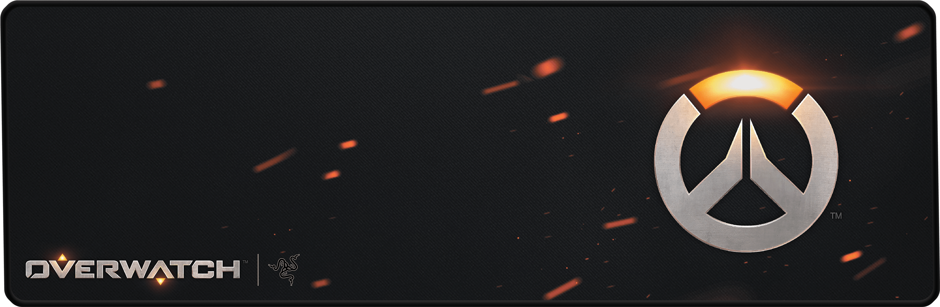 Blizzard And Razer Team Up For Overwatch Branded Accessories - Razer Goliathus Speed Overwatch Extended (3504x1268), Png Download