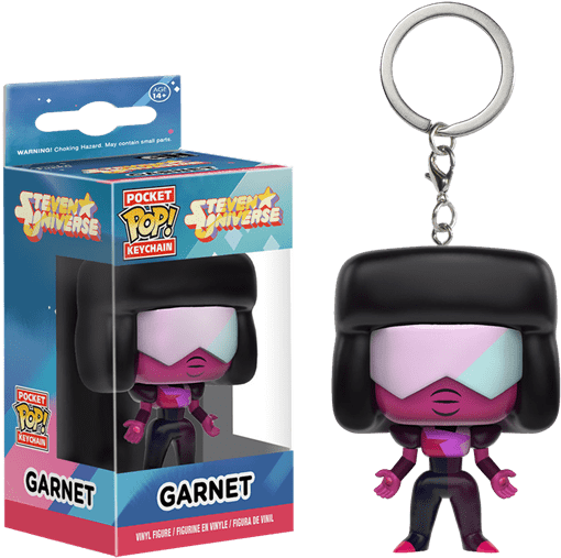 Garnet Pocket Pop Vinyl Keychain - Steven Universe Funko Pop Keychain (600x600), Png Download