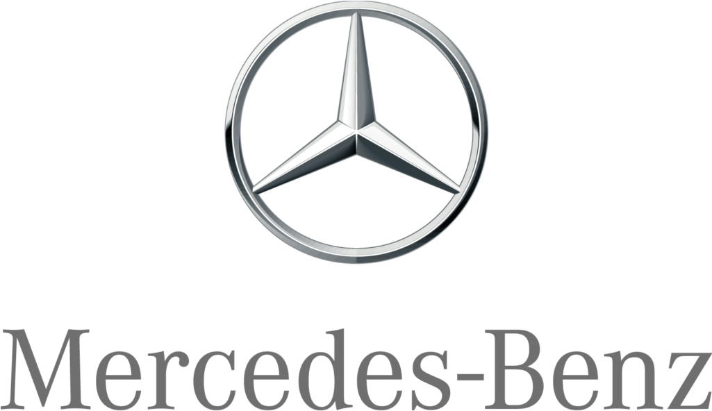 Mercedes Benz Logo Png Image Free Download - Mercedes Benz (1024x736), Png Download