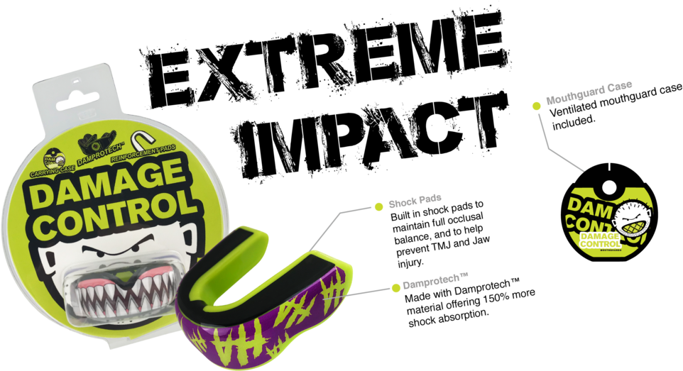 Extreme Impact Mouth Guard-$29 - Graphic Design (1023x589), Png Download