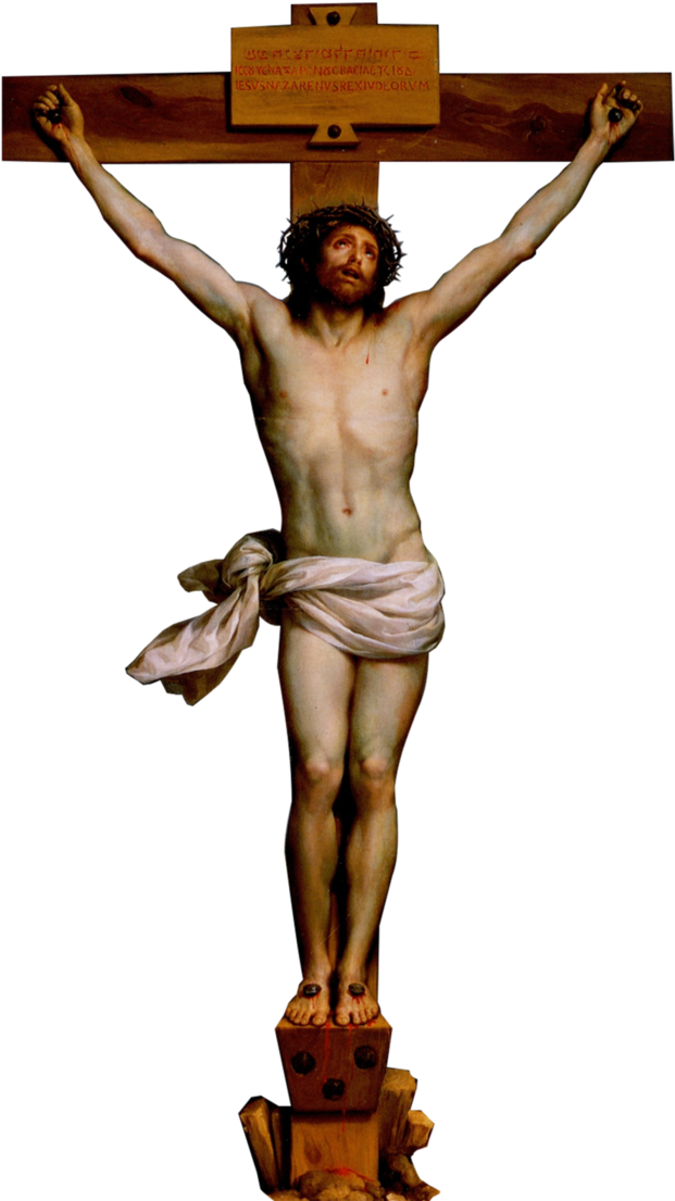 Sangre De N - Jesus Christ On Cross Png (718x1113), Png Download