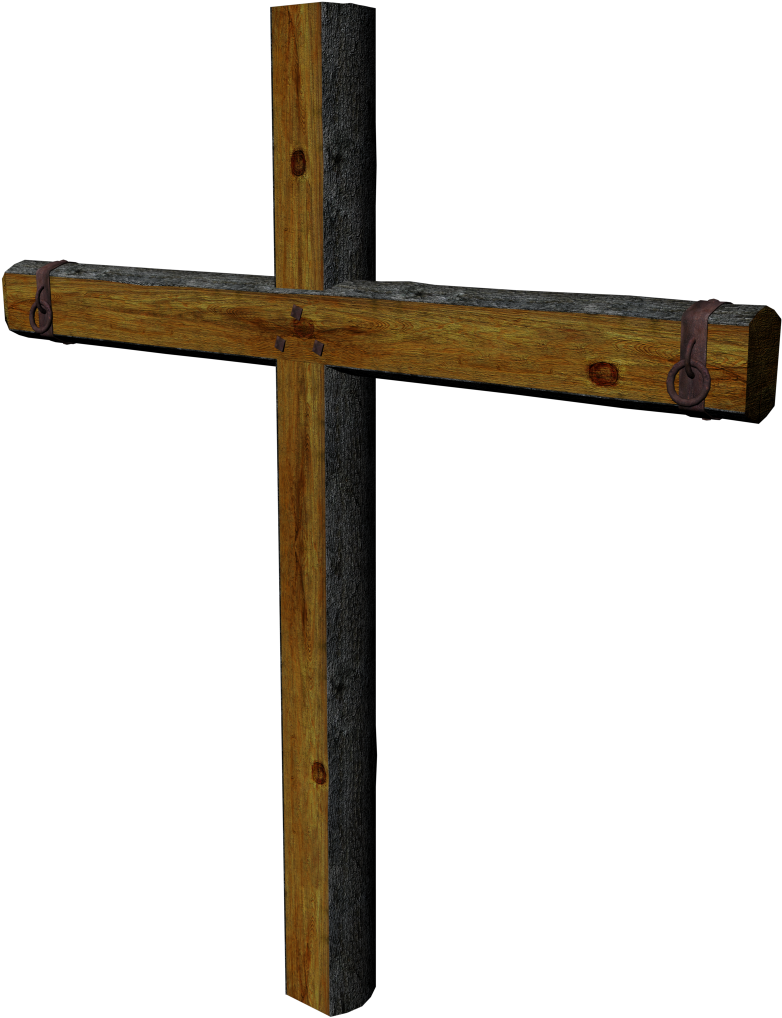 Rugged Cross Clipart - Rugged Wooden Cross Png (782x1018), Png Download