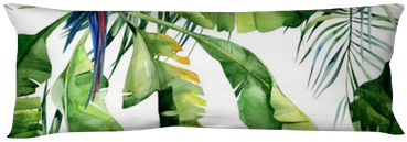 Strelitzia Reginae Flower - Cushion (400x400), Png Download