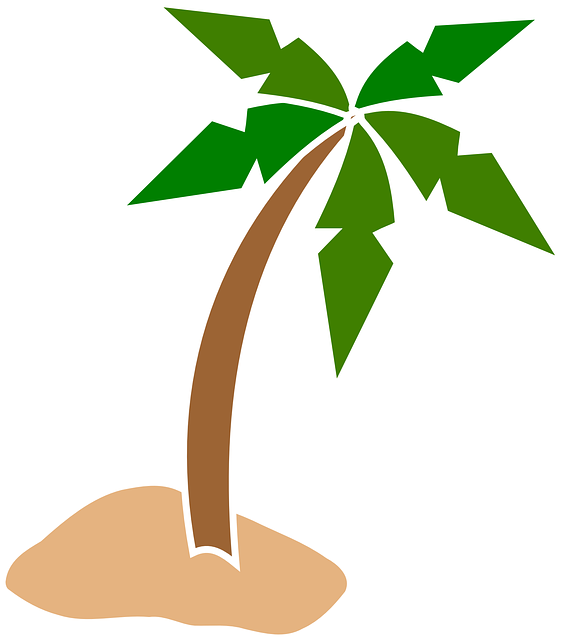 Clipart Resolution 567*640 - Person On Desert Island (567x640), Png Download