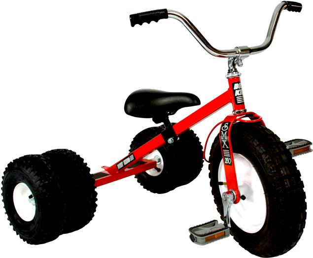 Dirt King Child Dually - Off Road Tricycle (640x535), Png Download