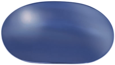 Cerulean Polarized Gray With Blue Flash - Sphere (500x270), Png Download