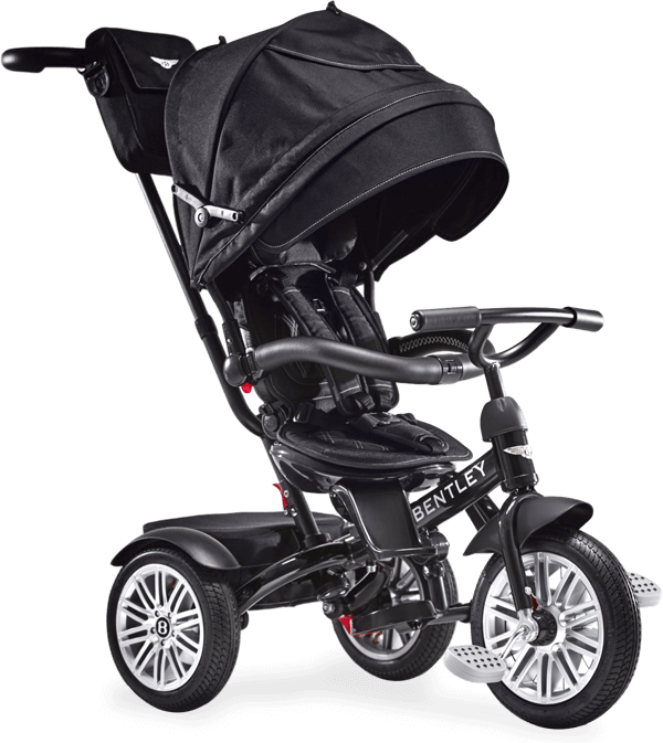 Bentley 6 In 1 Tricycle / Stroller - Bentley 6 In 1 Trike (600x673), Png Download