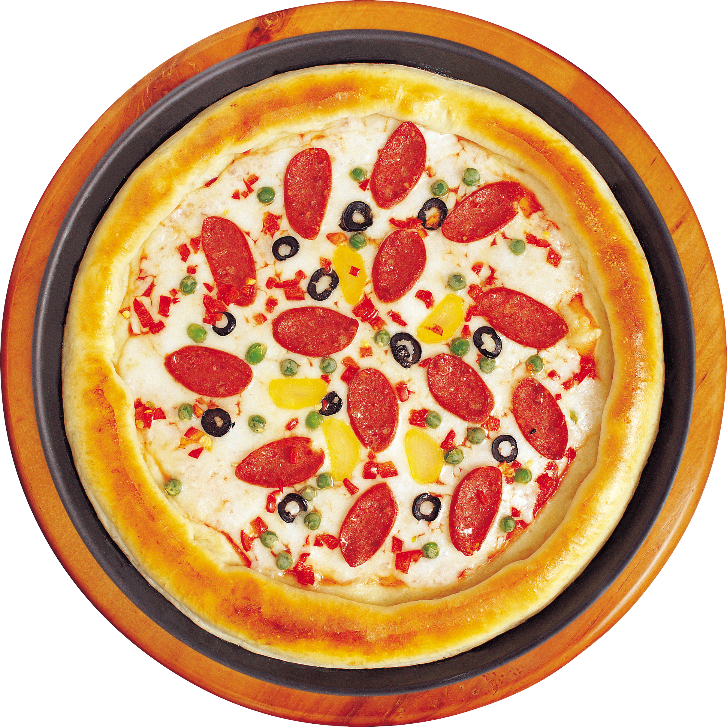Pizza Png - 披薩 Png (2422x2422), Png Download