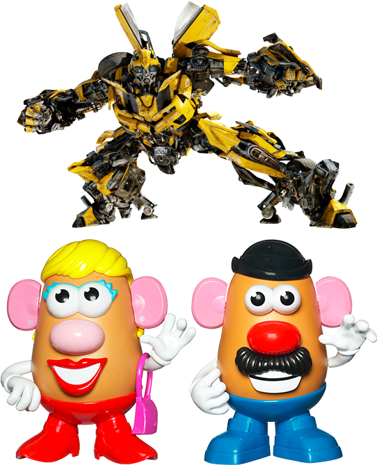 And Mrs - Retro Mr Potato Head (600x699), Png Download