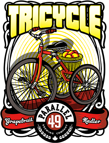 Tricycle Hero %282%29 - Parallel 49 Watch Beer Leather Watch 203 Fit With T-shirt (530x530), Png Download