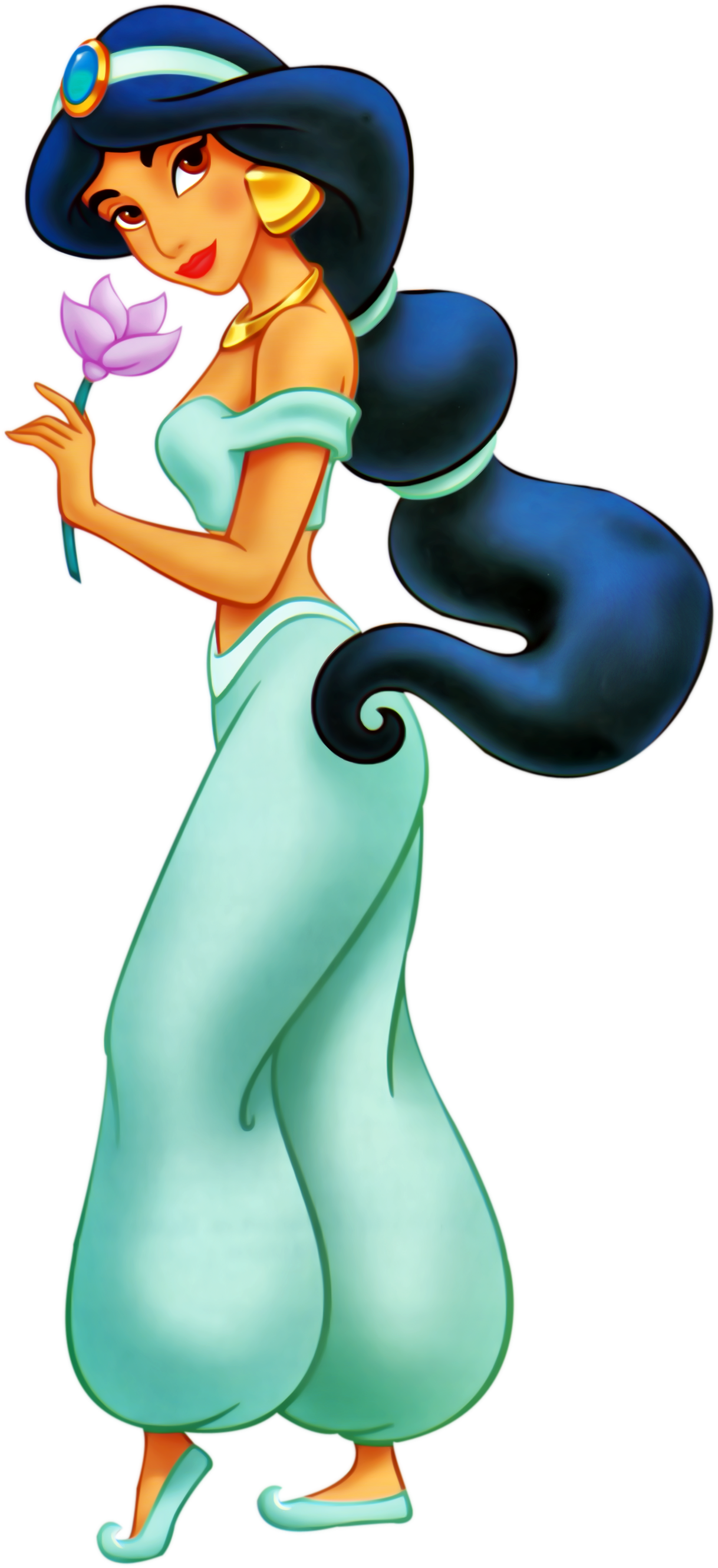 Princess Jasmine Aladdin (1338x2678), Png Download