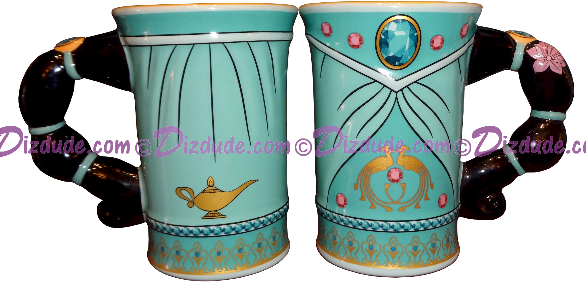 Disney Jasmine Sculptured Mug - Disney Princess Collection Mugs (2000x1087), Png Download