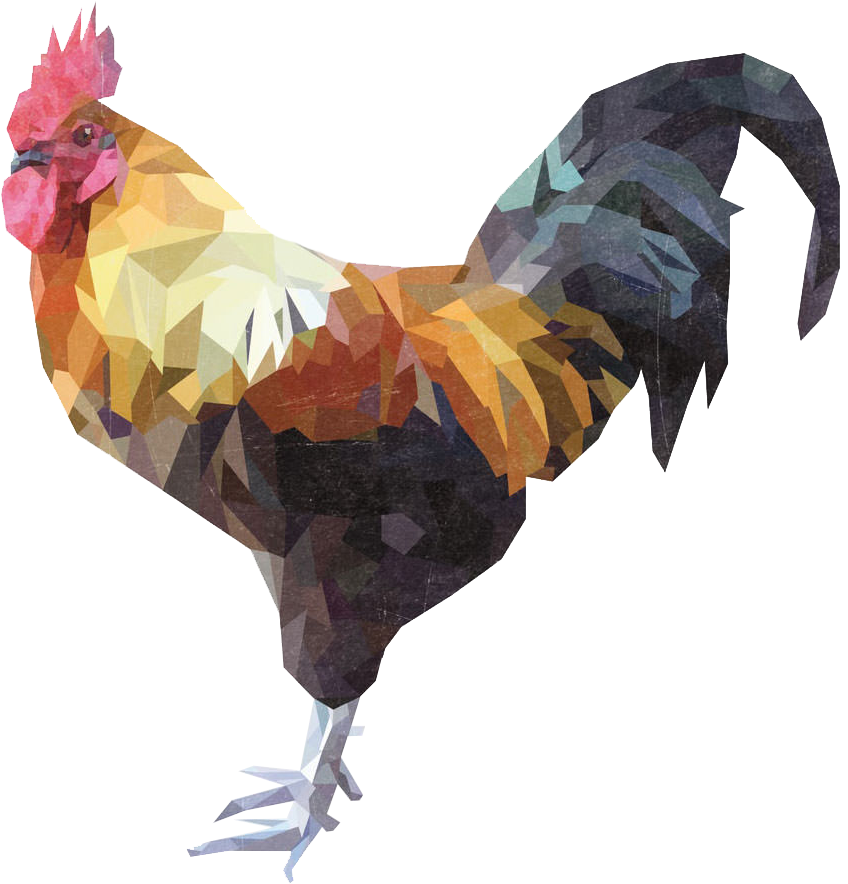 Cock Png - Geometric Shapes Design Inspiration (1044x1021), Png Download