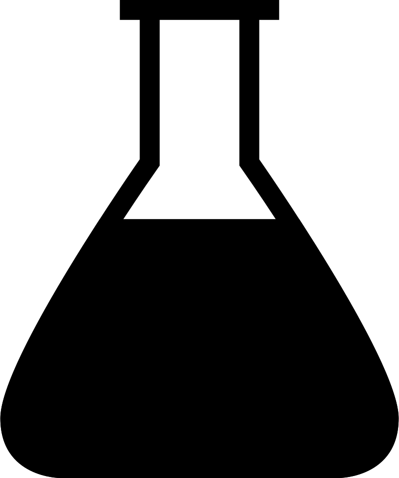 Conical Flask Svg Png Icon Free Download - Conical Flask Png (818x980), Png Download