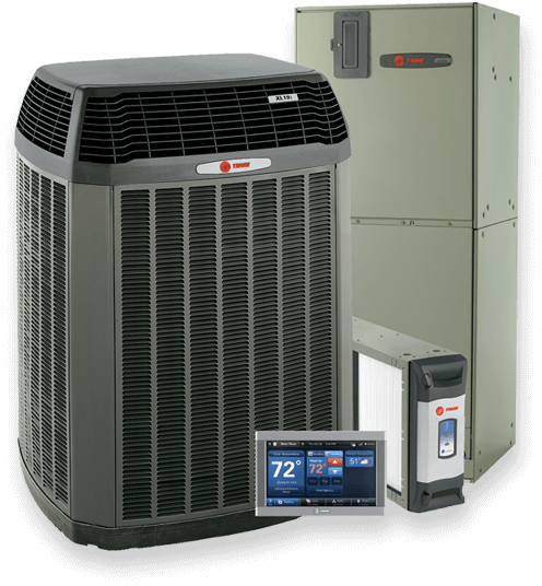Trane Hvac & Heat Pumps Chester County Pa - Trane Air Conditioners (496x536), Png Download