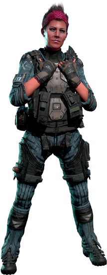 Sarahbriggs - Titanfall 2 Sarah Briggs (316x577), Png Download
