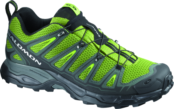 Running Shoes Png Free Download - Salomon X Ultra Hiking Sneakers (600x376), Png Download