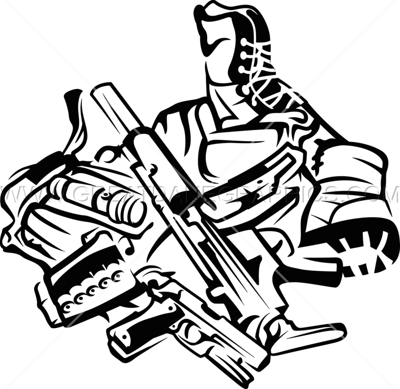 Swat Layout - Illustration (825x803), Png Download