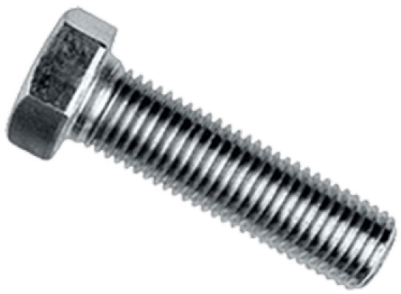 Screws Clipart Metal Screw - M10x50 Bolt (640x480), Png Download
