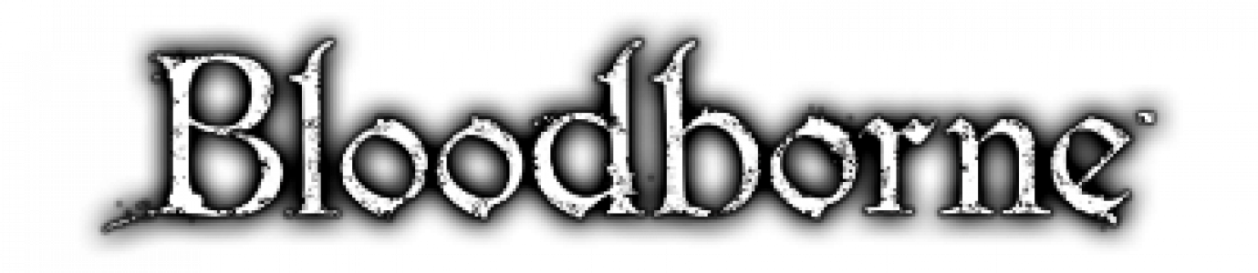 Clearlogo Clearlogo Ribbon - Bloodborne (1379x300), Png Download
