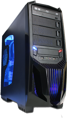 Pc Gamer Png - Cyberpower Cyberpowerpc Gamer Ultra A107 - Phenom Ii (336x420), Png Download