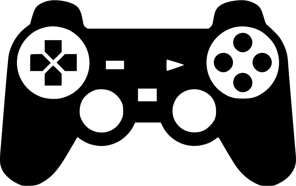 Gamer Comments - Ps Controller Black Icon (980x616), Png Download