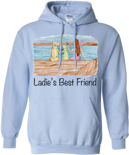 Ladie's Best Friend Watercolor Hoodie - We Talkin' Bout Practice T-shirt (500x500), Png Download