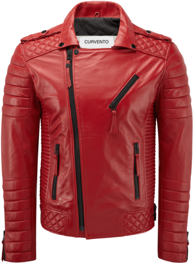 Monza Leather Jacket Mjm970 (500x602), Png Download