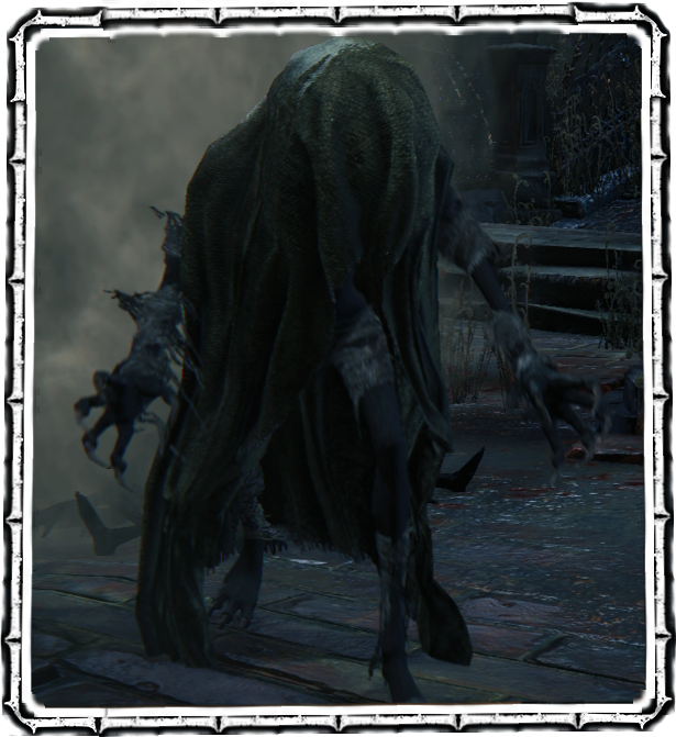 Female Beast Patient - Bloodborne Female Beast Patient (615x671), Png Download