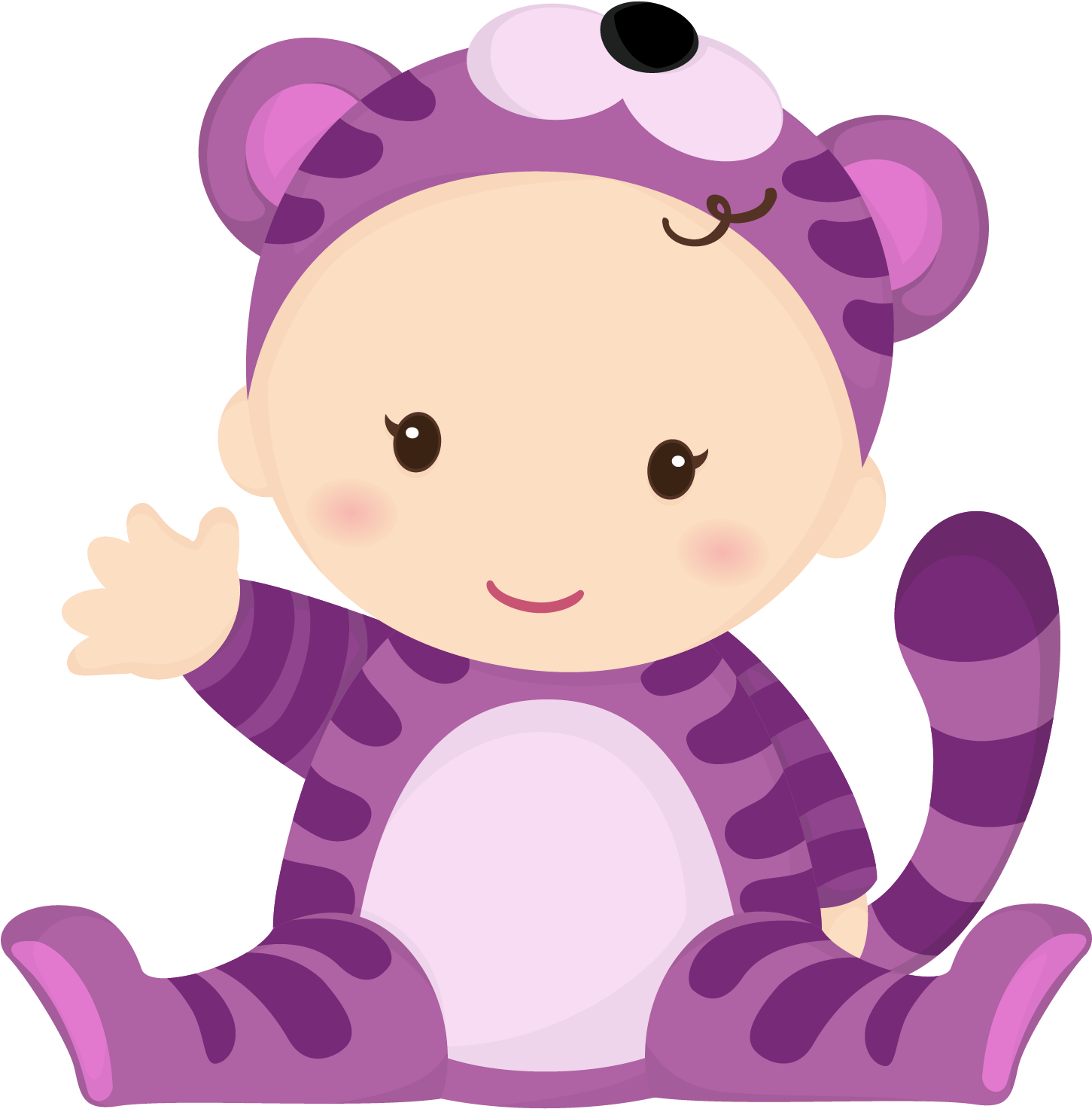 Bebe Png - Desenho Bebê Menina Png (1500x1500), Png Download