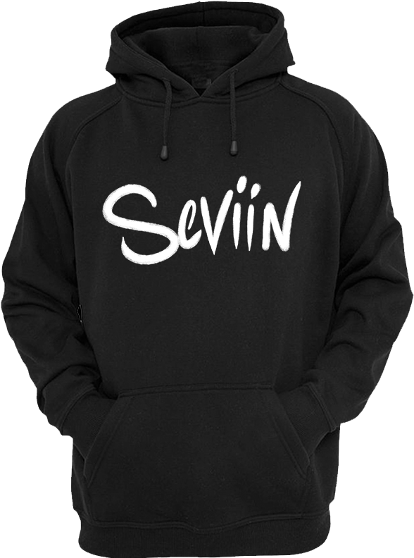 Seven Hoodie Front (726x800), Png Download