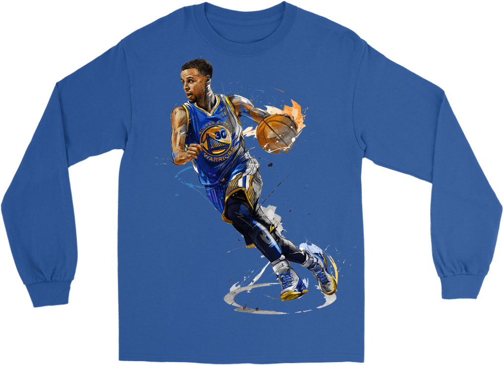 Curry Watercolor Long Sleeve Tee - Thoughts Of Peace Kasual Long Sleeve (1024x1024), Png Download