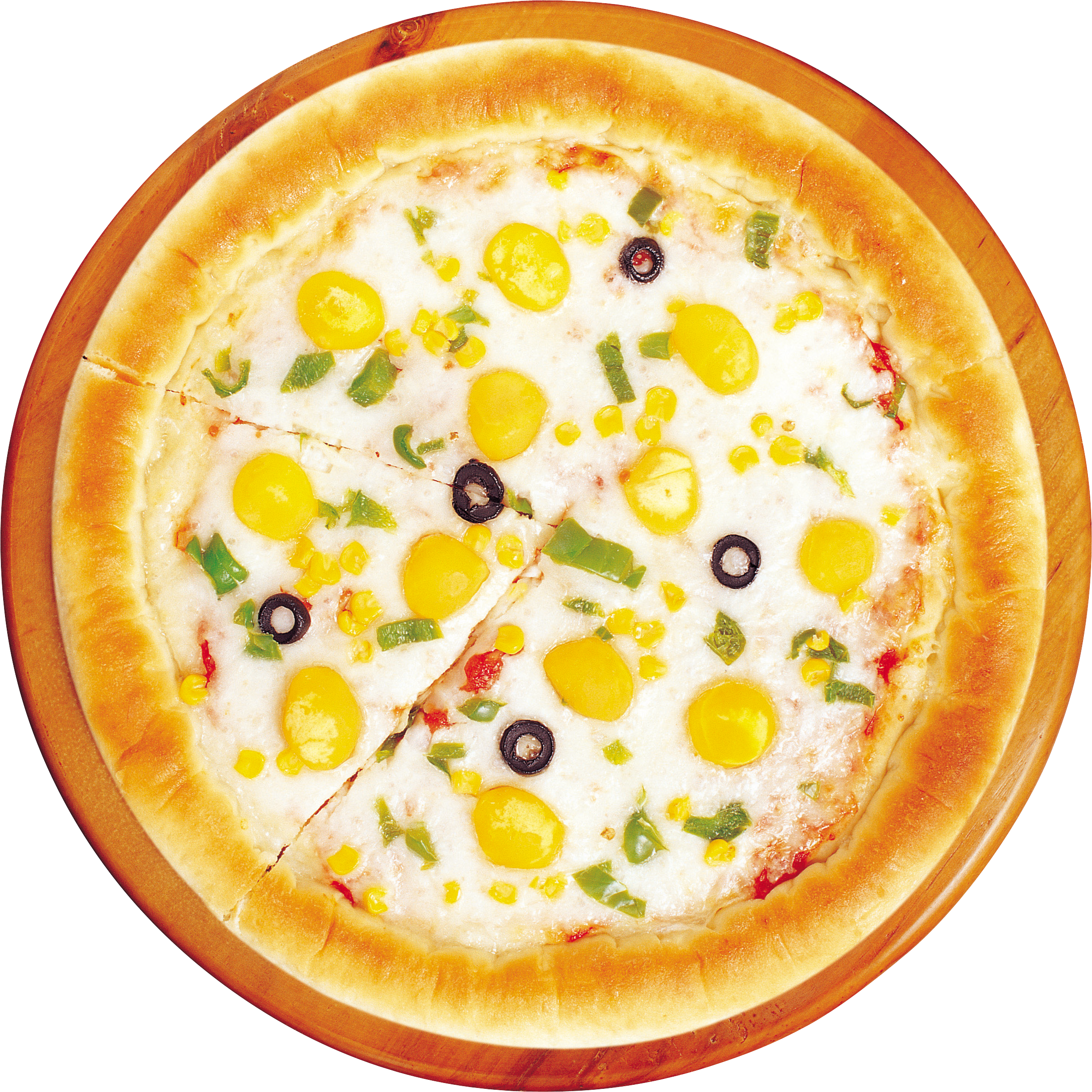 Clipart Royalty Free Library Frozen Pizza Clipart - Clipart Pizza In Plate (2422x2422), Png Download