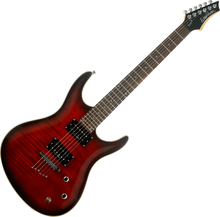 Free Png Electric Guitar Png Images Transparent - Schecter Omen Extreme 6 Fr Black Cherry (850x840), Png Download
