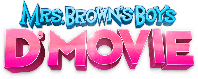 Brown's Boys D'movie - Mrs Browns Boys D Movie Logo (808x322), Png Download