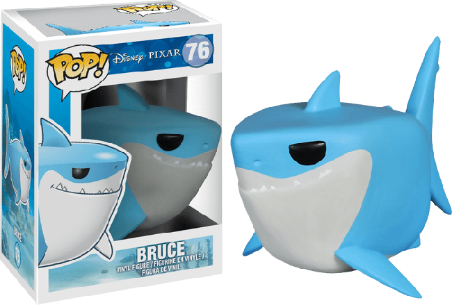 Bruce Pop Vinyl Figure - Nemo Pop Vinyl (650x439), Png Download