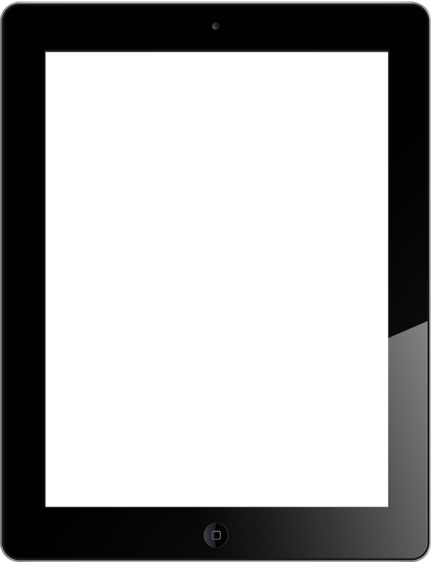 Pi-tab - Ipad Air 2 Mockup Png (610x795), Png Download