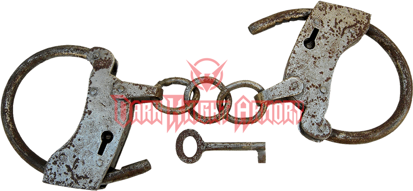 Old West Handcuffs - Handcuffs (850x850), Png Download