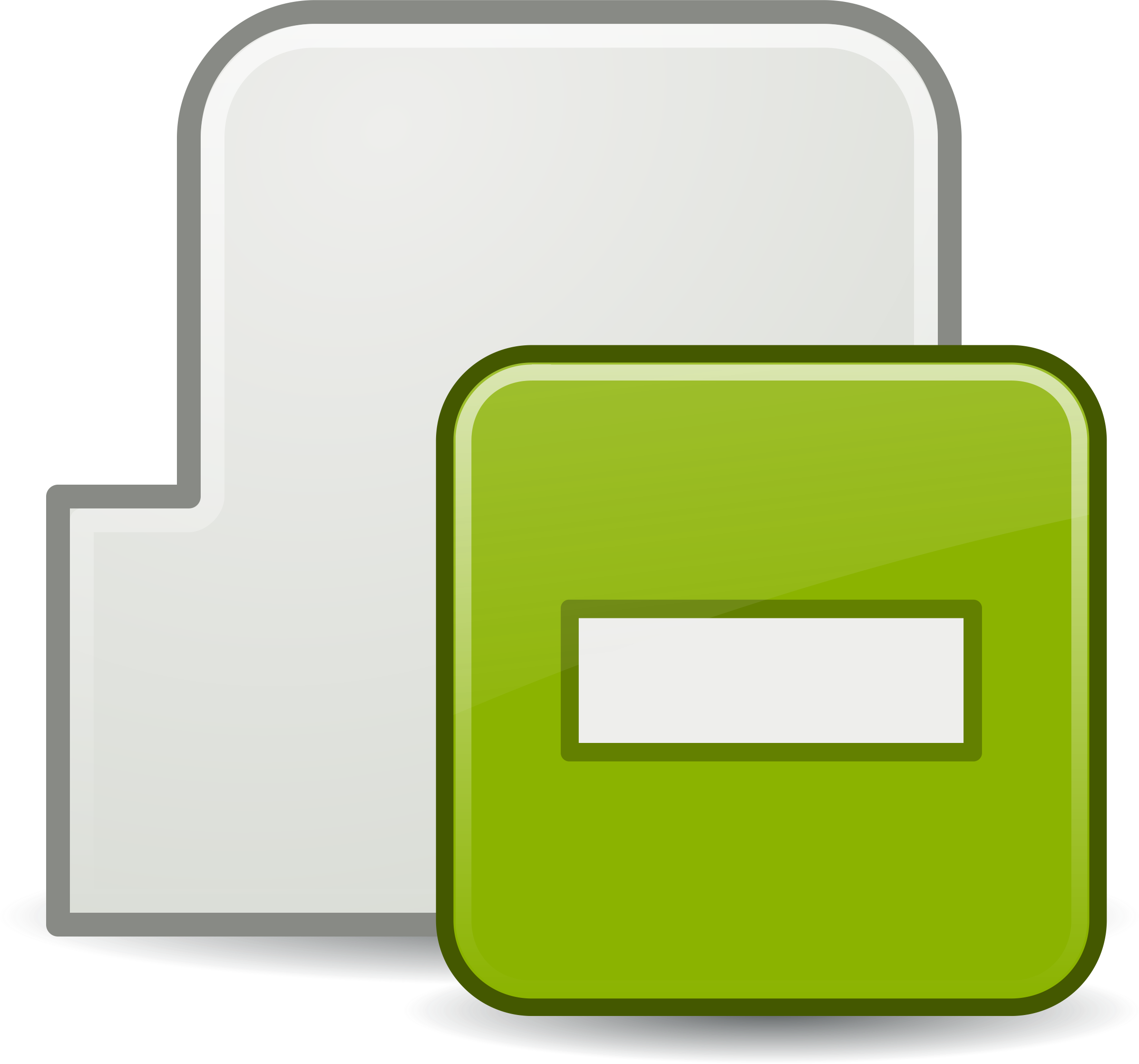 This Free Icons Png Design Of Subtract Tab Icon (2395x2237), Png Download