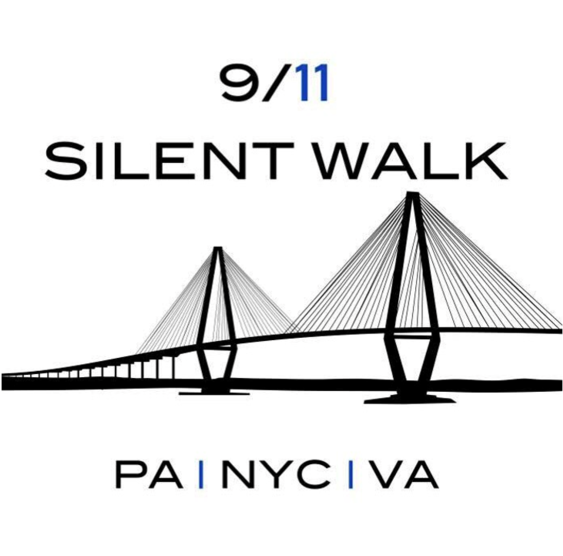 The 9/11 Silent Walk - Letter Heads (986x555), Png Download