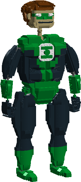 Green Lantern - Costume (1152x666), Png Download