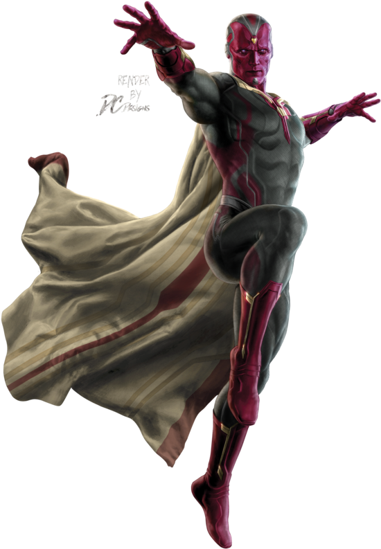 Age Of Ultron Clipart - Avengers Age Of Ultron Vision (600x843), Png Download