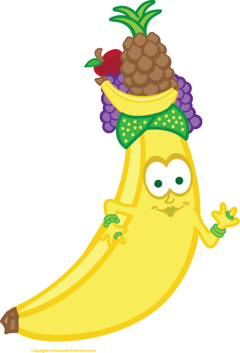 Pineapple Clipart Banana - Cute Transparent Background Fruit Clipart (476x699), Png Download