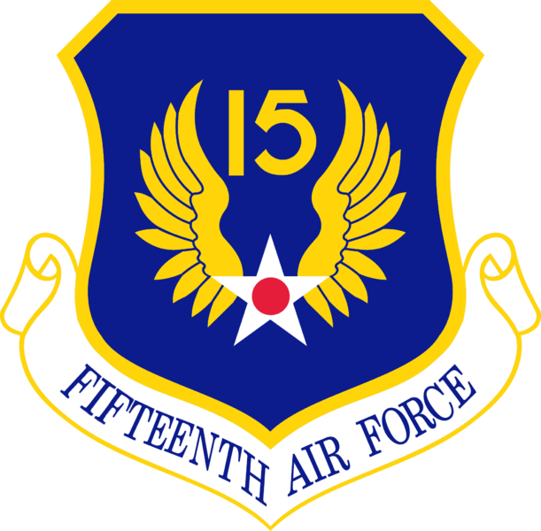 15th Air Force, Us Air Force - Air Force Global Strike Command Logo (611x600), Png Download
