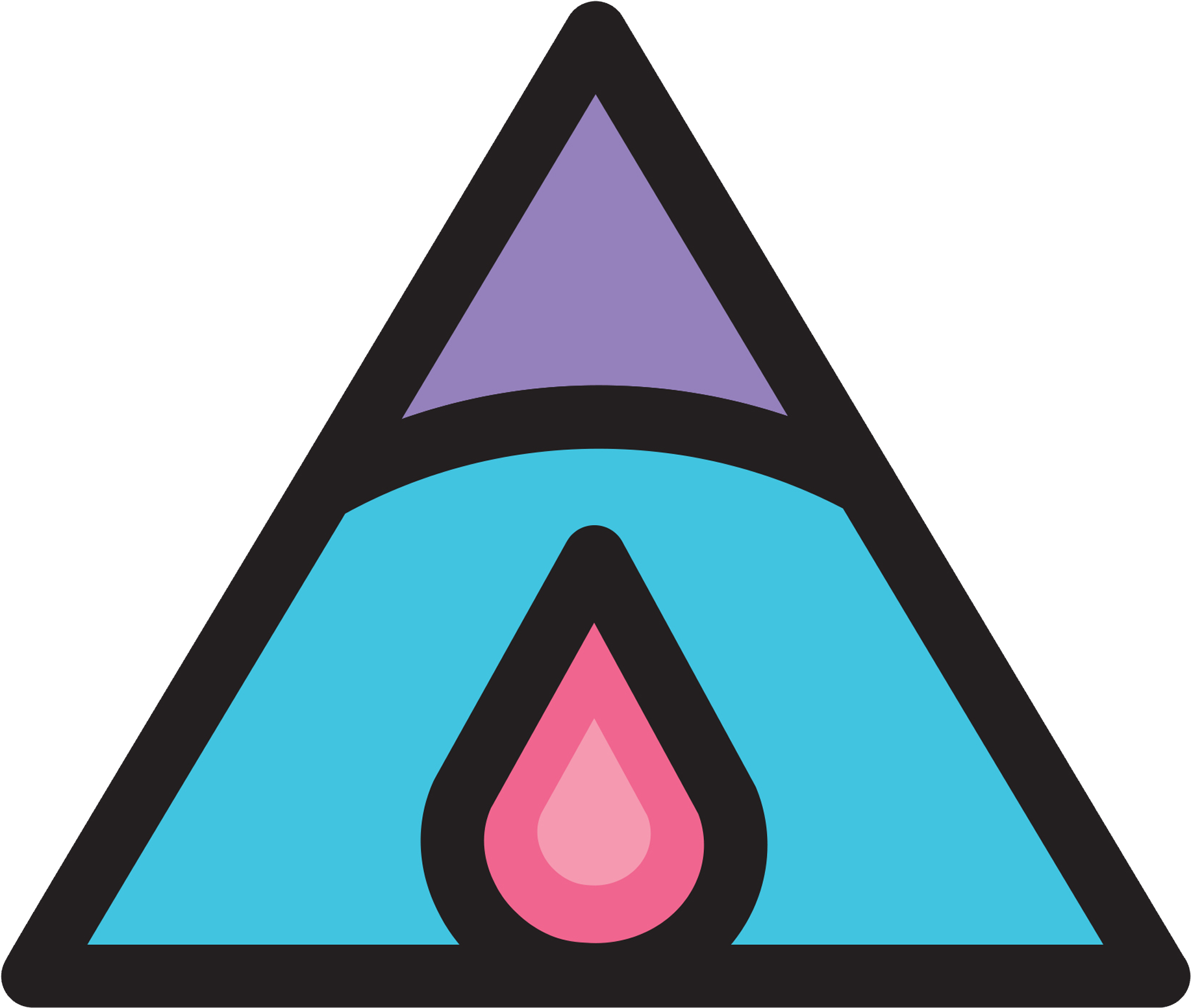 Ember Oceans - Hexagram Atom (2000x2000), Png Download