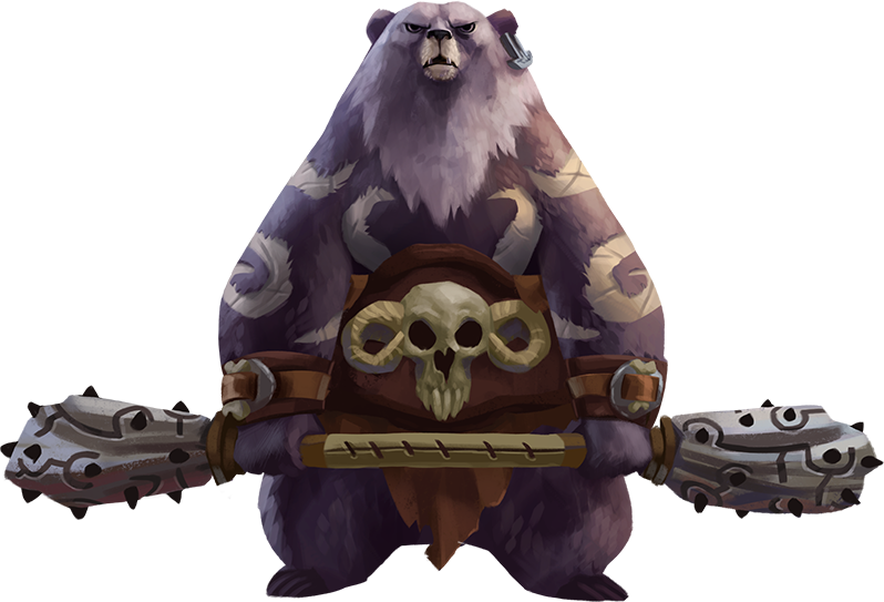 Brun Solo - Armello Bear (798x543), Png Download