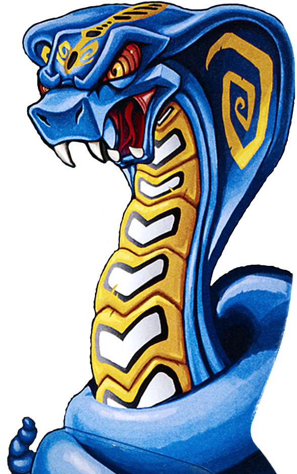 Skales Serpent - Cartoon (930x1032), Png Download