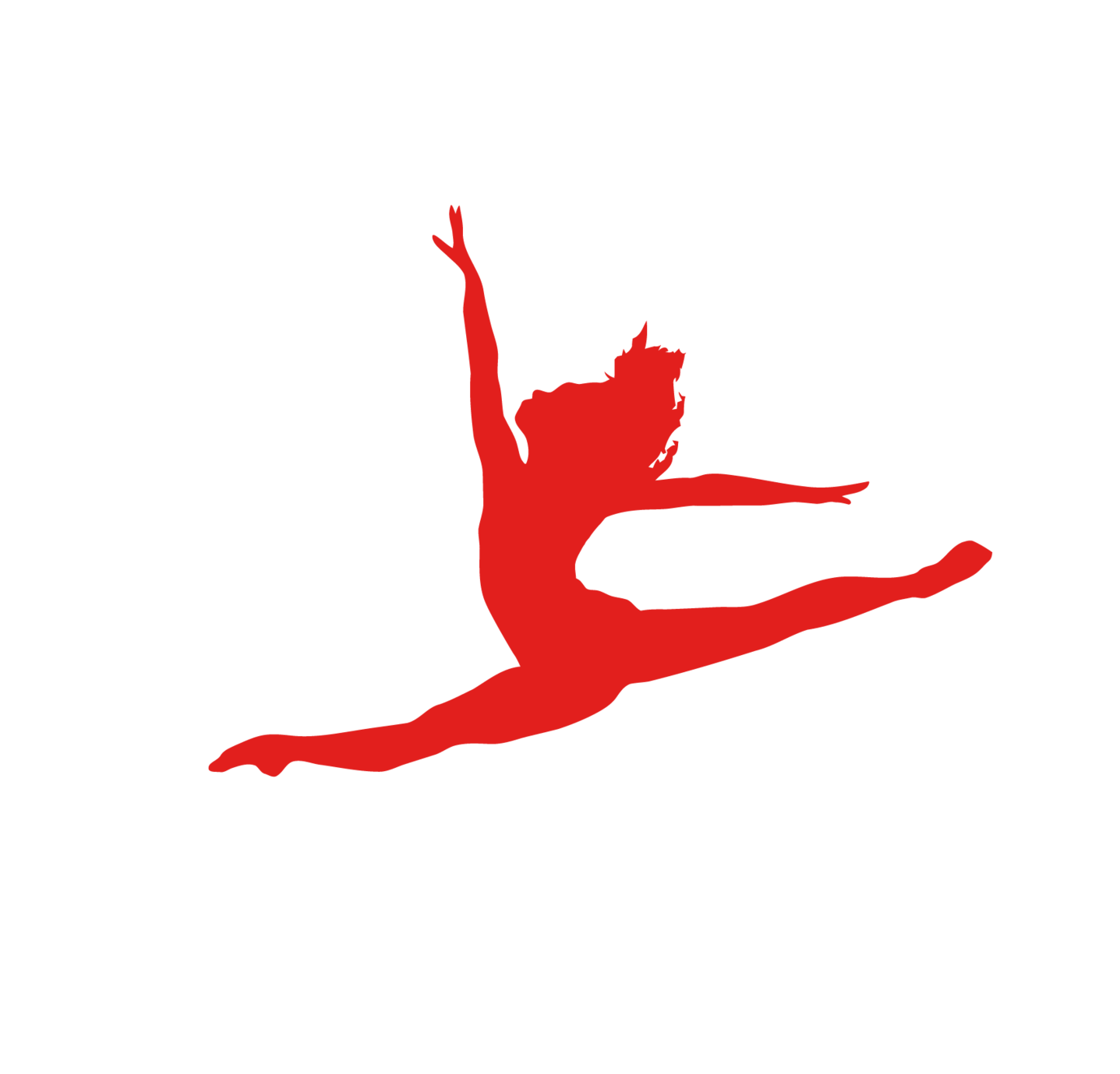1500 X 1500 2 - Gymnast Silhouette (1500x1500), Png Download