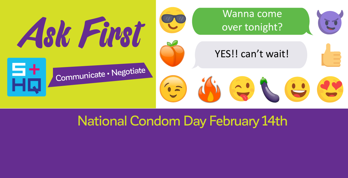 Download Social Media And Website Banners - February 2019 National Condom (1170x600), Png Download